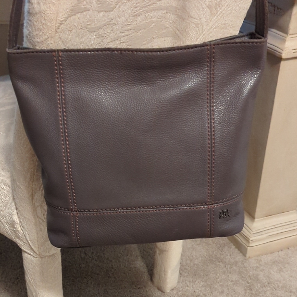 The Sak Gray Leather Bag